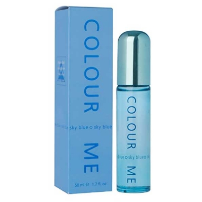 Picture of International UAE product Body perfume party scent Colour Me Sky Blue Used for female - 50 ml
