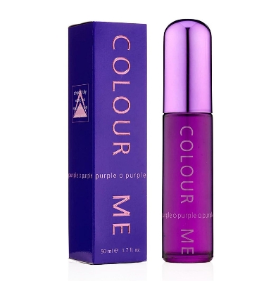 Picture of International UAE product Body perfume party scent Colour Me Purple Used for female - 50 ml