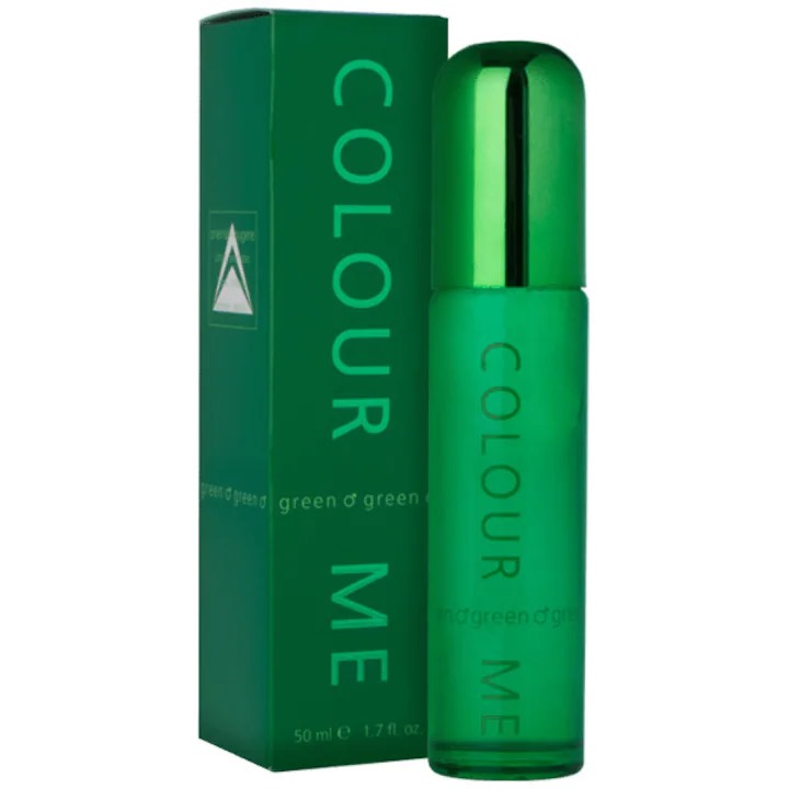 Picture of International UAE product Body perfume party scent Colour Me Green Used for male - 50 ml