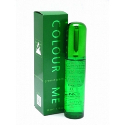 Picture of International UAE product Body perfume party scent Colour Me Green Used for male - 50 ml