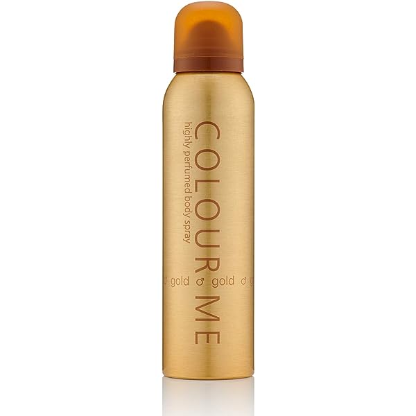 Picture of International UAE product Body Spray Colour Me FEMME GOLD Used for female - 150 ml