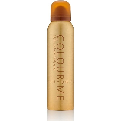 Picture of International UAE product Body Spray Colour Me FEMME GOLD Used for female - 150 ml