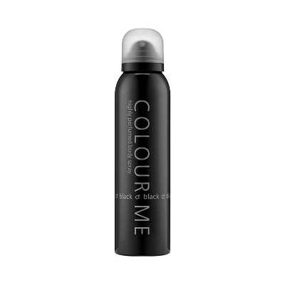 Picture of International UAE product Body Spray Colour Me Black Used for male - 150 ml