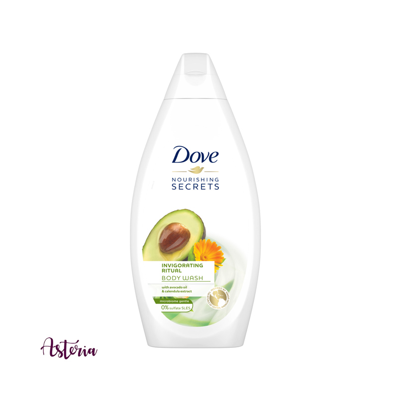 Picture of International NETHERLANDS product Dove INVIGORATING RITUAL shower gel body wash used for male/ female - 500 ml