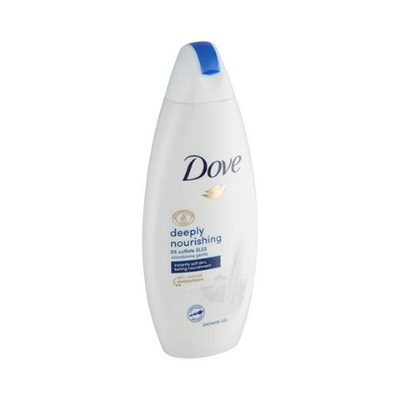 Picture of International NETHERLANDS product Dove deeply nourishing shower gel body wash used for male/ female - 500 ml
