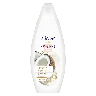 Picture of International NETHERLANDS product Dove RESTORING RITUAL shower gel body wash used for male/ female - 500 ml