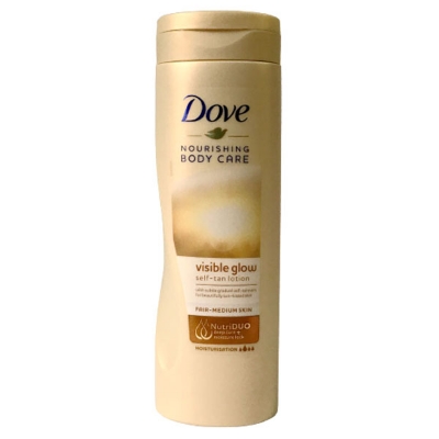 Picture of International Germany product Dove Visible Glow Care Body Lotion used for male/ female - 400 ml