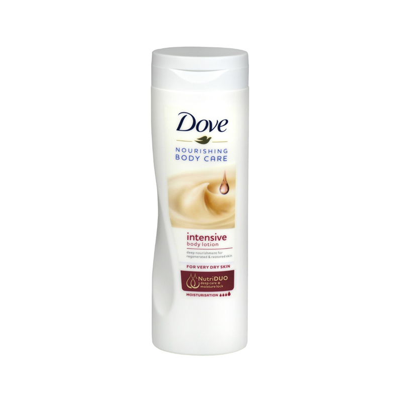 Picture of International Germany product Dove Intensive Care Body Lotion used for male/ female - 400 ml