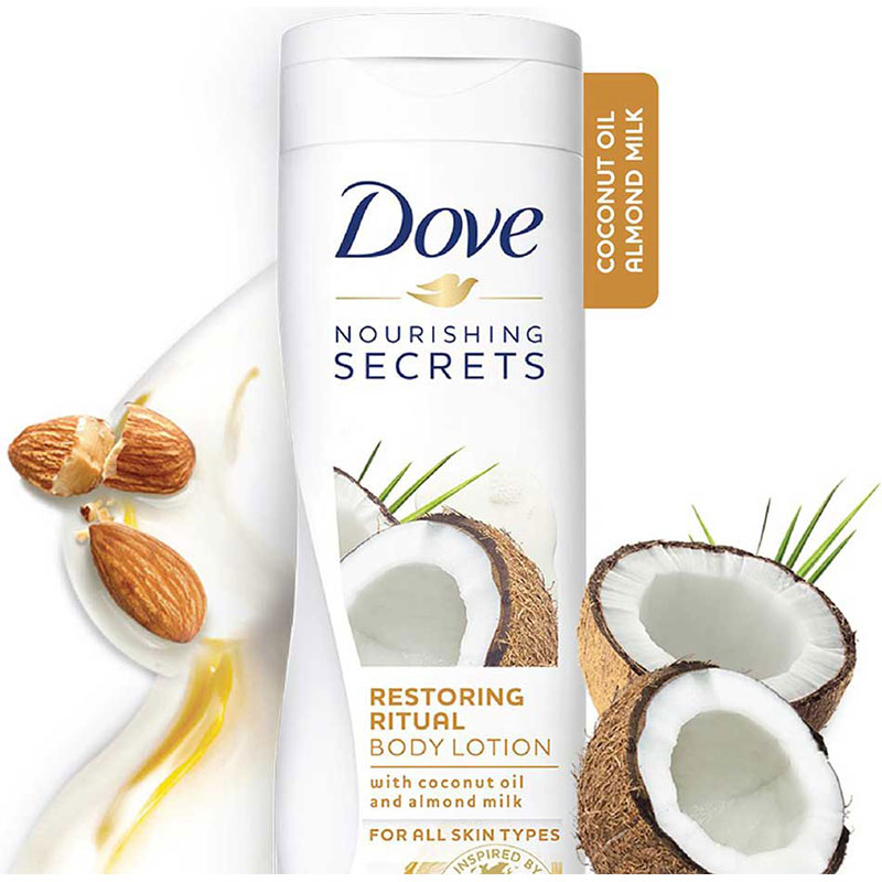 Picture of International Germany product Dove RESTORING RITUAL Care Body Lotion used for male/ female - 400 ml