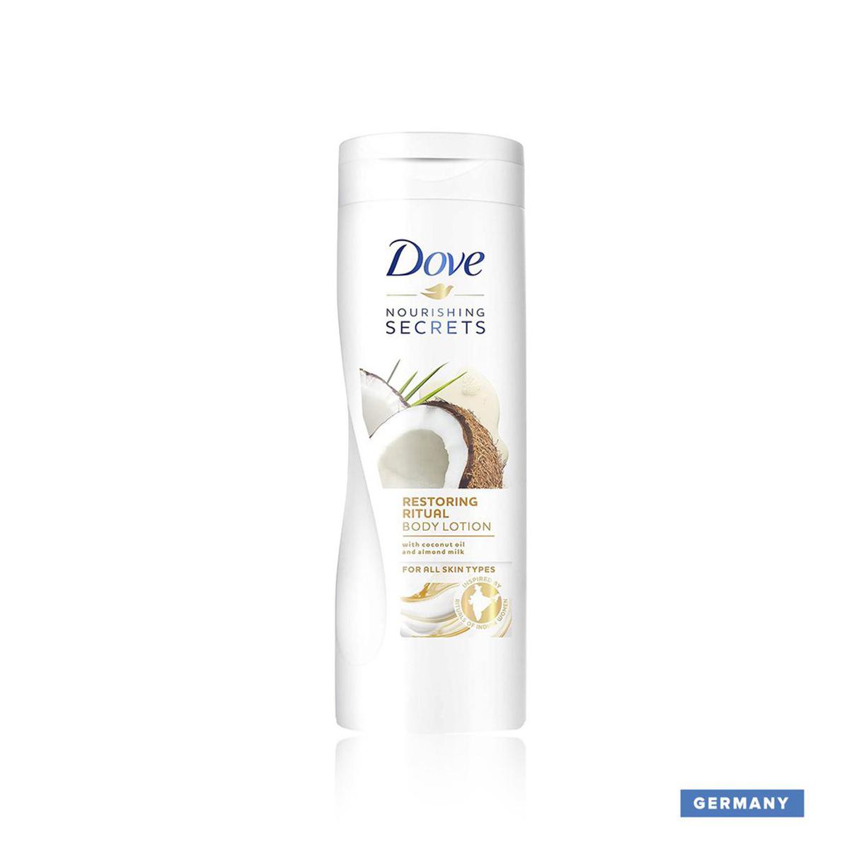 Picture of International Germany product Dove RESTORING RITUAL Care Body Lotion used for male/ female - 250 ml