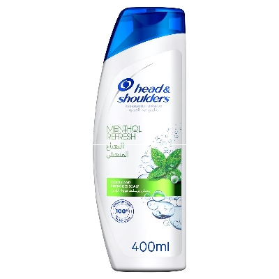 Picture of International UAE product Hair care  MENTHOL REFRESH shampoo used for male/ female - 400 ml