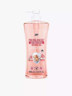 Picture of International Thailand product Hair care Boots PINK SALT ANTIBACTERIAL SHOWER GEL - 1000 ml
