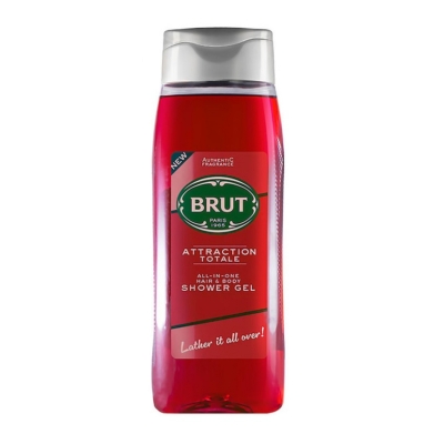 Picture of International Singapore product Hair care Brut Attraction Totale Shower Gel used for male/female - 500 ml