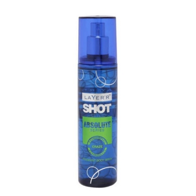 Picture of International Indian product Body Spray Layer shot CRAZE used for male - 135 ml