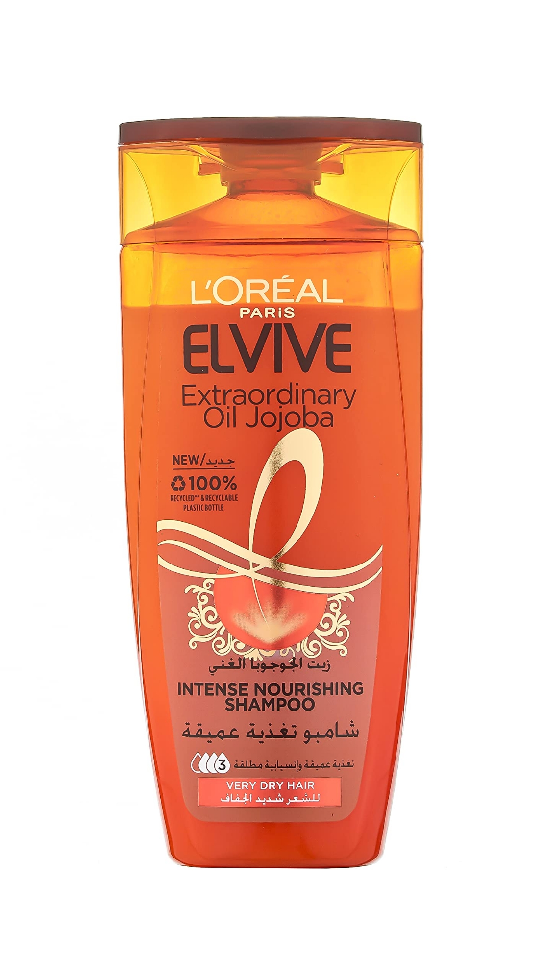 Picture of International Egypt product Hair care Loreal Extraordinary Oil Jojoba shampoo used for male/ female - 400 ml