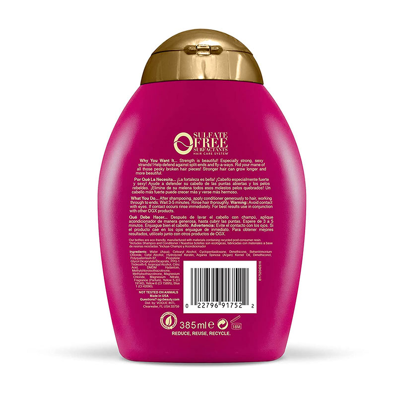 Picture of International European product Hair care Ogx keratin oil Conditioner used for male/ female - 385 ml
