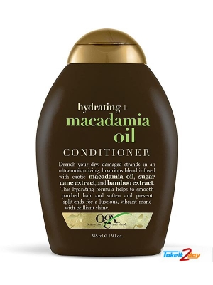 Picture of International European product Hair care Ogx macadamia oil Conditioner used for male/ female - 385 ml