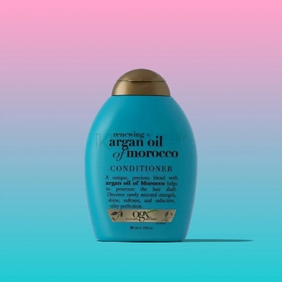 Picture of International European product Hair care Ogx oil of Morocco Conditioner used for male/ female - 385 ml