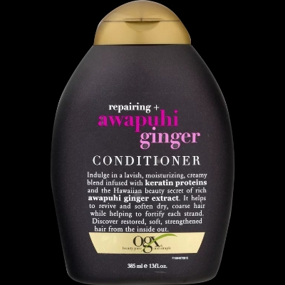 Picture of International European product Hair care Ogx Awapuhi Ginger Conditioner used for male/ female - 385 ml