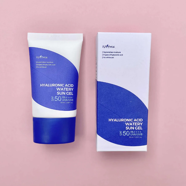 Picture of International Korean Product Skin care SUN CREAM Isntree HYALURINIC ACID WATERY SUN GELSPF 50+ used for male/female - 50 ml