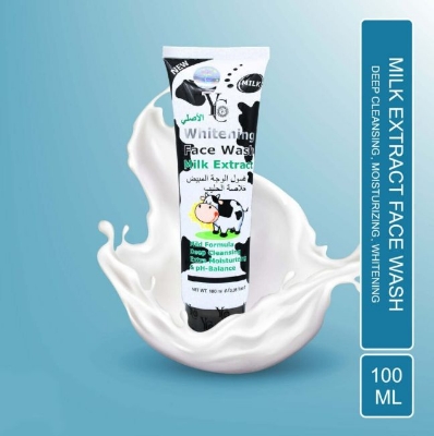 Picture of International Thailand product Skin care YC Whitening Milk Extract face wash used for male/female - 100 ml