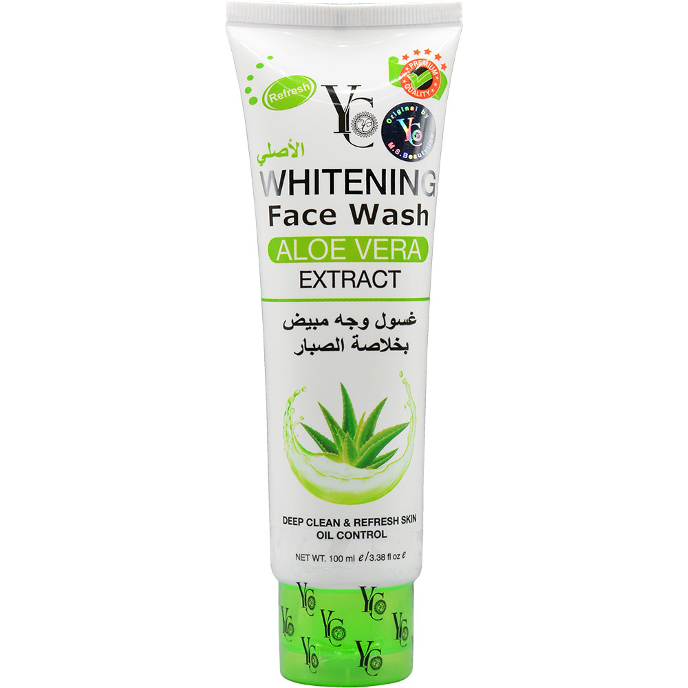 Picture of International Thailand product Skin care YC Whitening Aloe Vera Extract  face wash used for male/female - 100 ml
