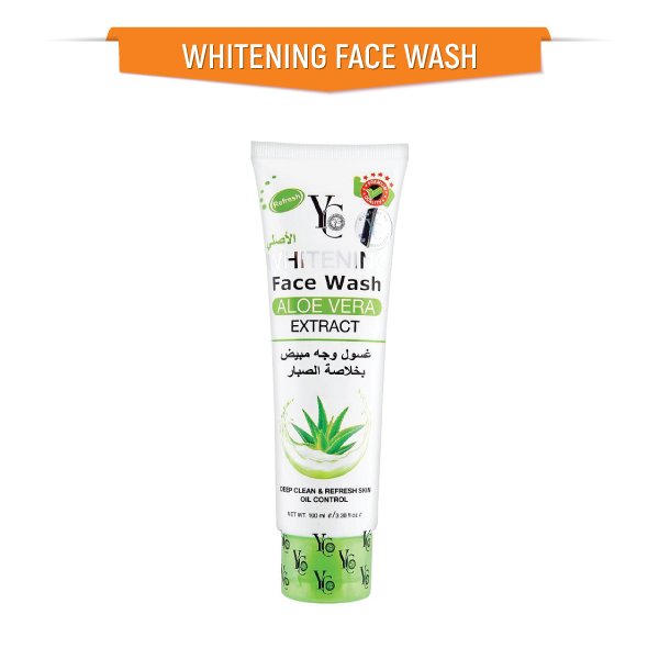 Picture of International Thailand product Skin care YC Whitening Aloe Vera Extract  face wash used for male/female - 100 ml