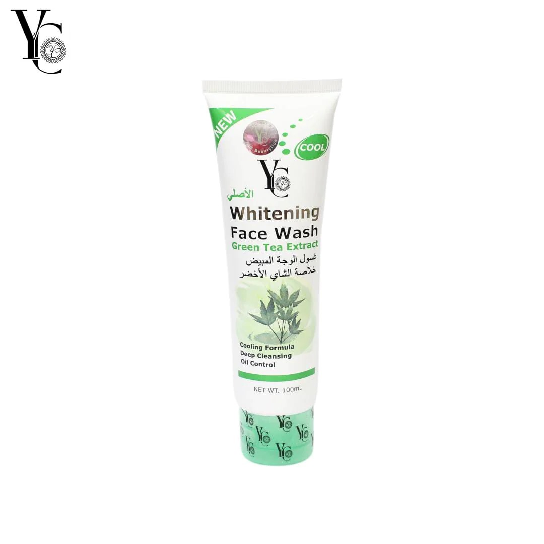 Picture of International Thailand product Skin care YC Whitening Green Tea Extract face wash used for male/female - 100 ml