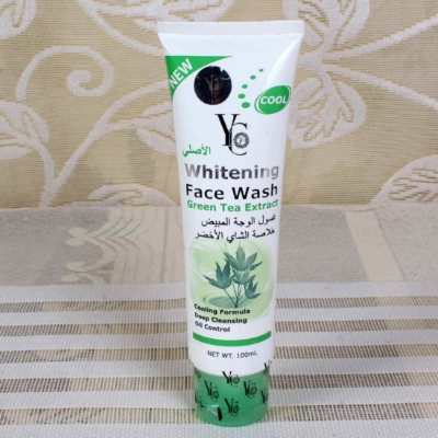 Picture of International Thailand product Skin care YC Whitening Green Tea Extract face wash used for male/female - 100 ml