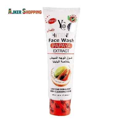 Picture of International Thailand product Skin care YC Whitening Papaya Extract  face wash used for male/female - 100 ml