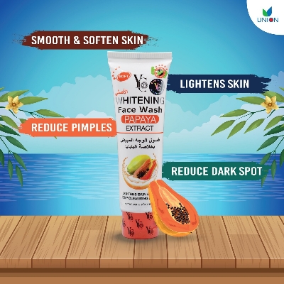 Picture of International Thailand product Skin care YC Whitening Papaya Extract  face wash used for male/female - 100 ml