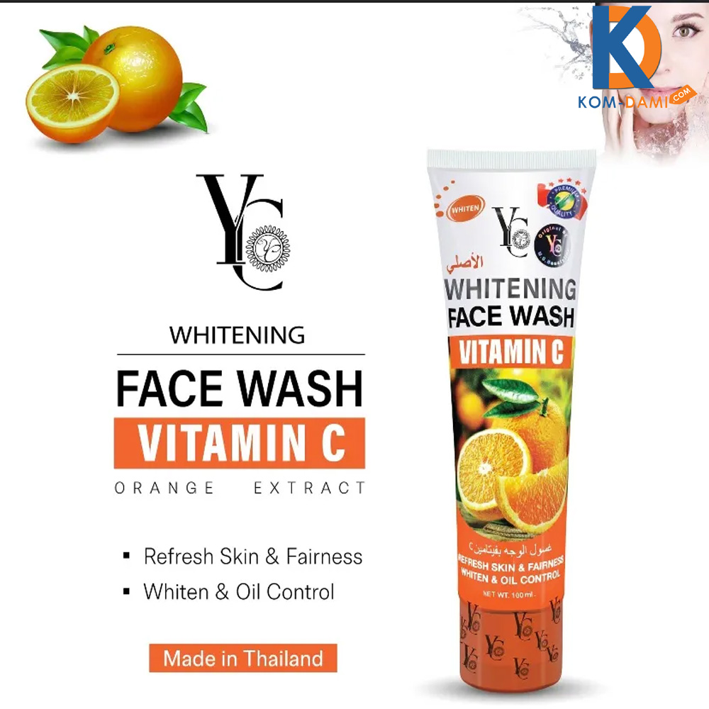 Picture of International Thailand product Skin care YC Whitening Vitamin C face wash used for male/female - 100 ml