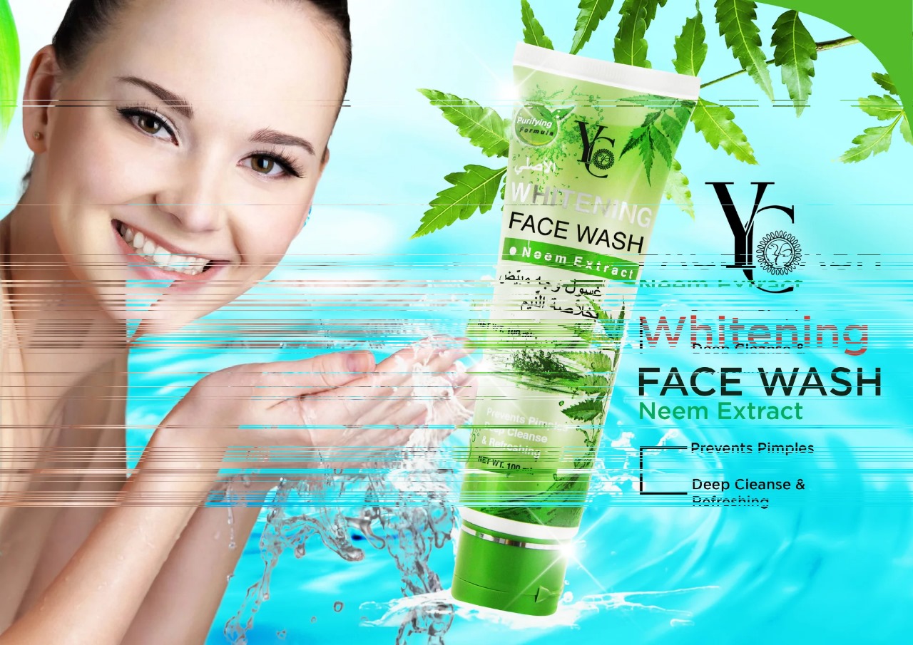 Picture of International Thailand product Skin care YC Whitening Cucumber Extract face wash used for male/female - 100 ml