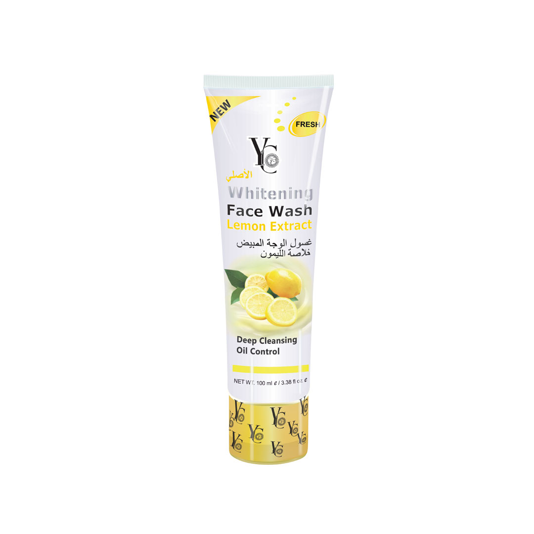 Picture of International Thailand product Skin care YC Whitening Lemon Extract face wash used for male/female - 100 ml