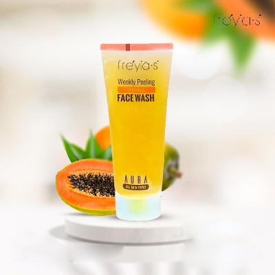 Picture of International Thailand product Skin care  Weekly Peeling Papaya face wash used for male/female - 100 ml