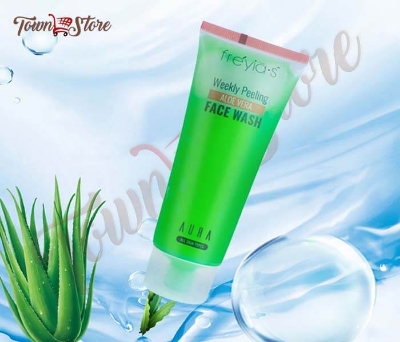 Picture of International Thailand product Skin care Weekly Peeling Aloe Vera face wash used for male/female - 100 ml