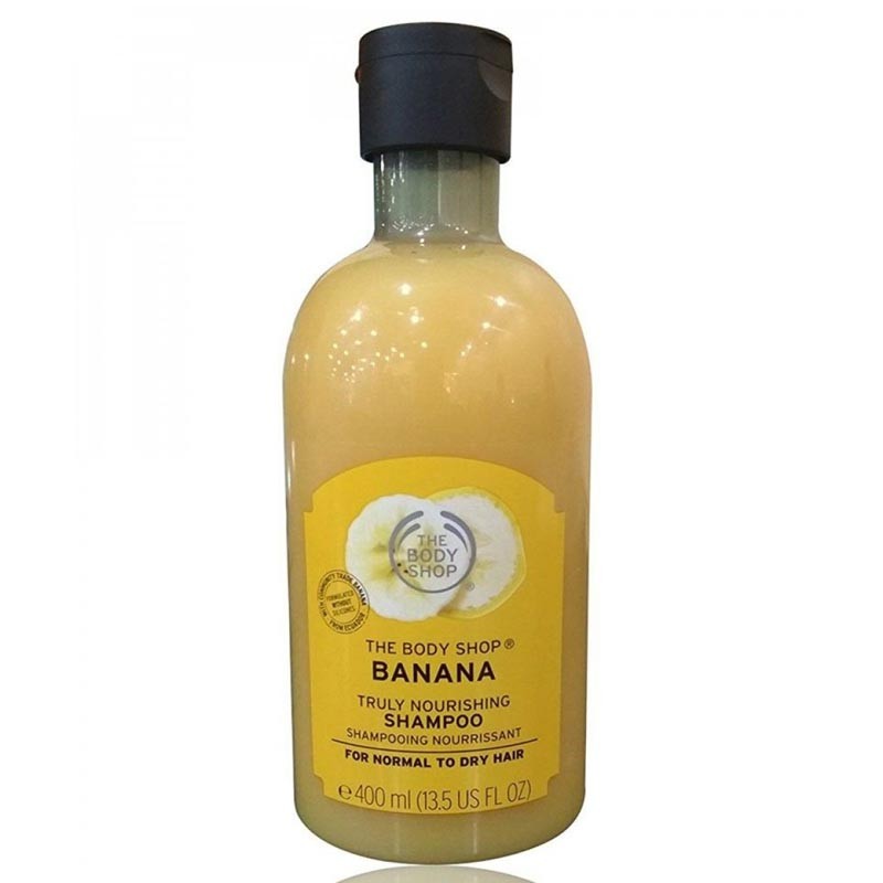 Picture of International UK product Hair care The body shop BANANA shampoo used for male/ female - 250 ml