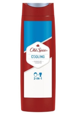 Picture of International European product Skin care Old Spice Cooling 2-in1 Shower Gel used for male/female - 400 ml