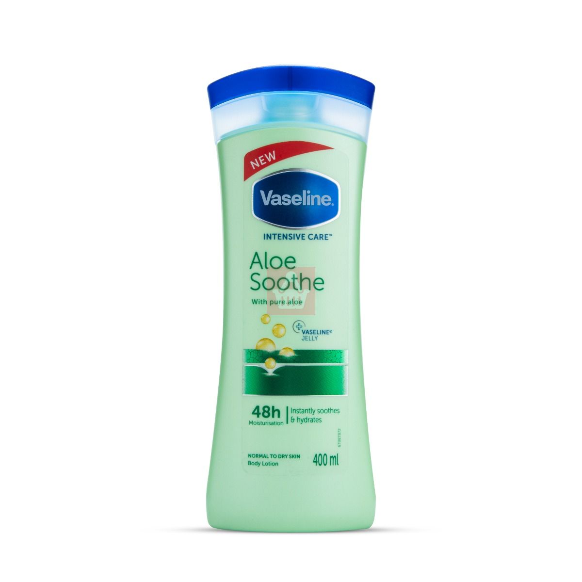 Picture of International South African Product Skin care Vaseline Intensive Care Aloe Soothe body lotion used for male/female - 400 ml