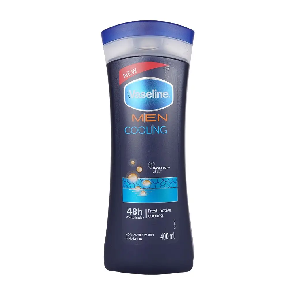 Picture of International South African Product Skin care Vaseline Men Cooling body lotion used for male - 400 ml