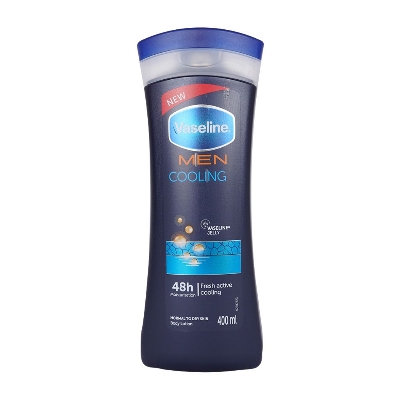 Picture of International South African Product Skin care Vaseline Men Cooling body lotion used for male - 400 ml