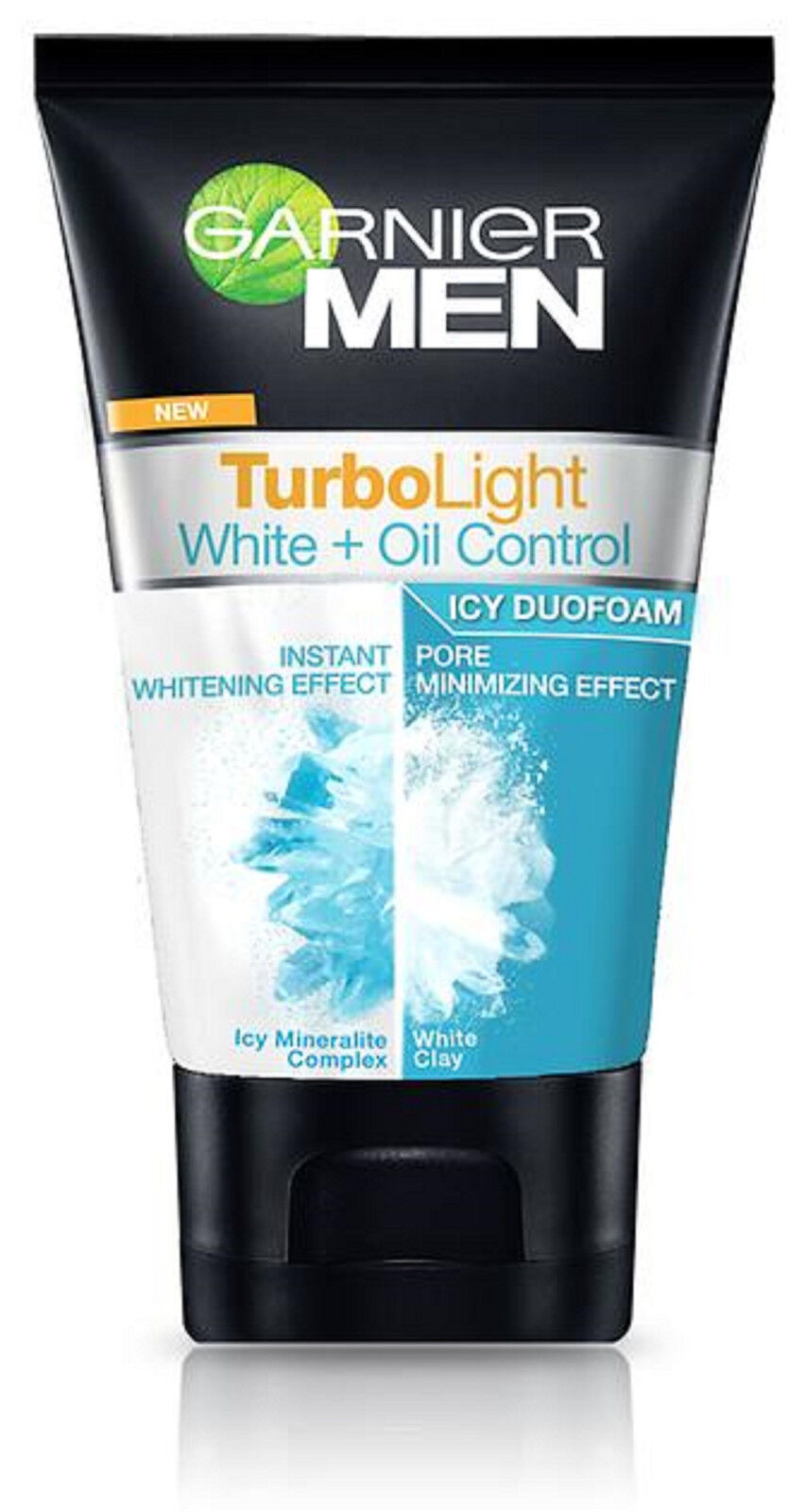 Picture of International European product Skin care Men Turbolight Oil Control whitening super duo foam face wash used for male - 100 ml