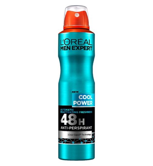 Picture of International European product Body Spray Loreal men expert Cool Power used for male - 250 ml