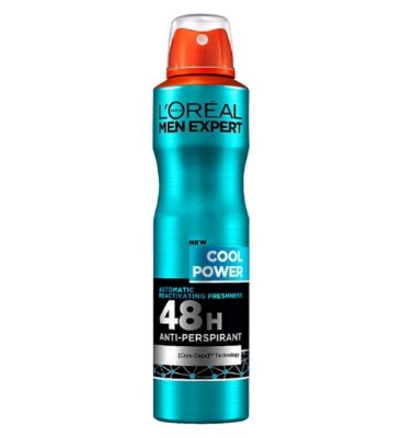 Picture of International European product Body Spray Loreal men expert Cool Power used for male - 250 ml