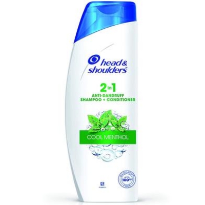 Picture of International European Country product Hair care  2 - in - 1 Cool Menthol Anti Dandruff Shampoo Conditioner used for male/ female - 180 ml