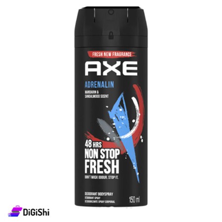 Picture of International European product Body spray AXE ADRENALIN used for male - 150 ml