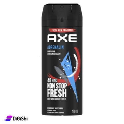 Picture of International European product Body spray AXE ADRENALIN used for male - 150 ml