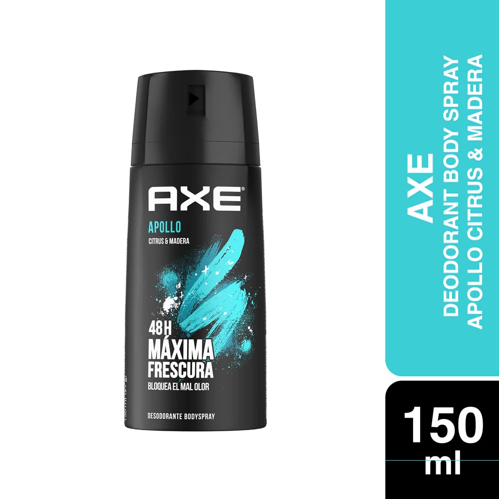 Picture of International European product Body spray AXE APOLLO used for male - 150 ml