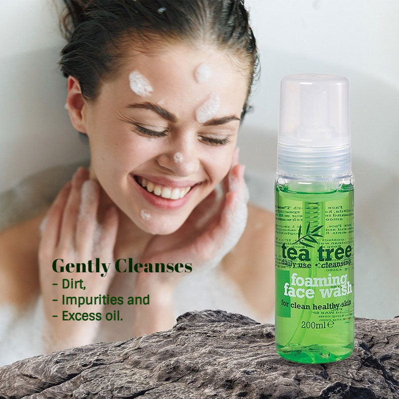 Picture of International UK product Tea tree foaming face wash used for male/ female - 200 ml