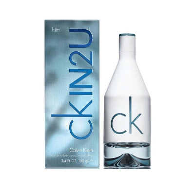Picture of International European product Body perfume perty scent CK IN2U used for male - 100 ml 